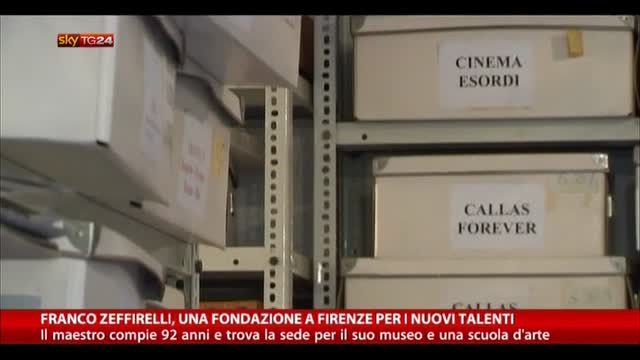 Franco Zeffirelli, fondazione a Firenze per i nuovi talenti