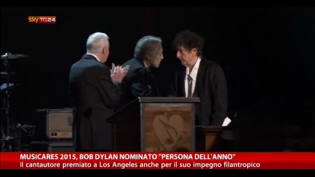 Musicares 2015, Bob Dylan nominato "Persona dell'anno"