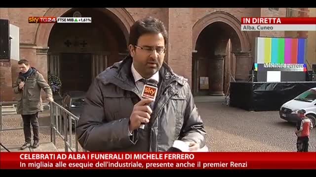 Celebrati ad Alba i funerali di Michele Ferrero