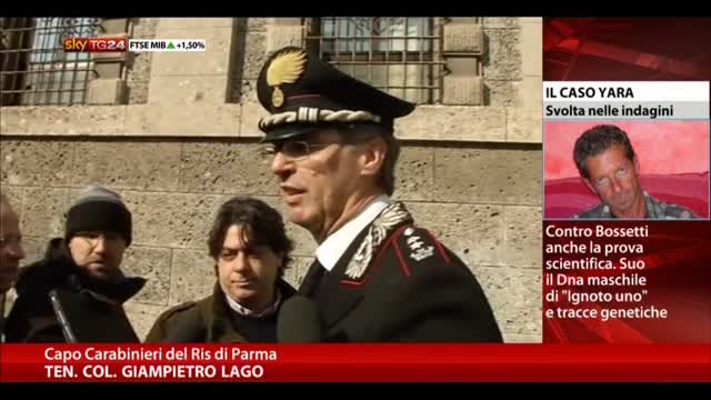 Yara, parla Capo Carabinieri del Ris di Parma