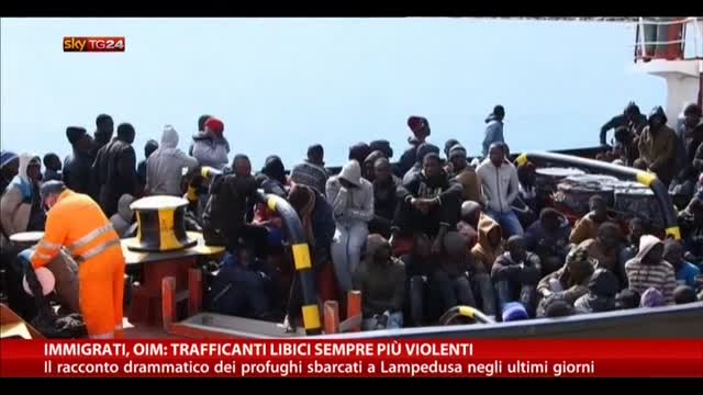 Immigrati, OIM: trafficanti libici sempre più violenti