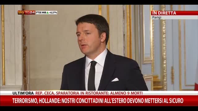Renzi: meno decreti se da opposizione meno ostruzionismo