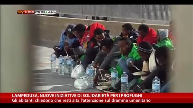 Lampedusa, nuove iniziative di solidarietà per i profughi
