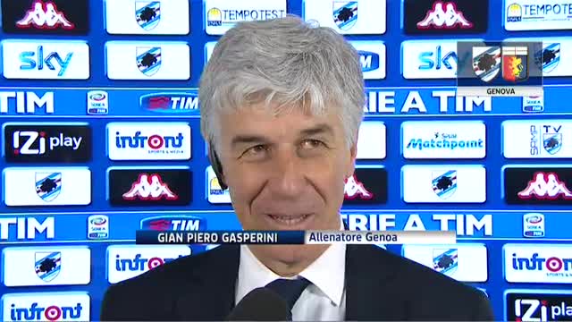 Derby Genoa, Gasperini: "Abbiamo regalato un gol"
