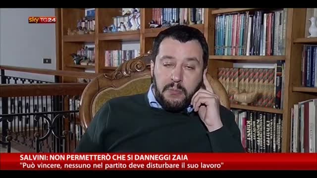 Salvini: "Non permetterò che si danneggi Zaia"