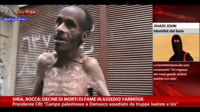 Siria, Rocca: "Decine di morti di fame in assedio Yarmouk"