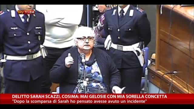 Delitto Scazzi, Cosima: mai gelosie con mia sorella Concetta
