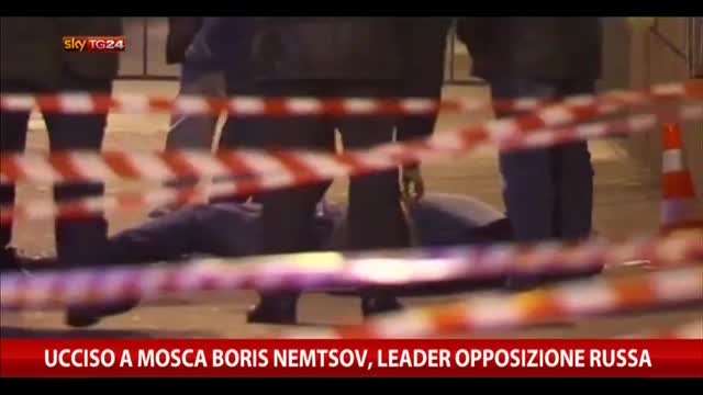 Ucciso a Mosca Boris Nemtsov, leader opposizione russa
