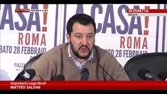 Lega, Salvini: Centri sociali se la son presa in quel posto