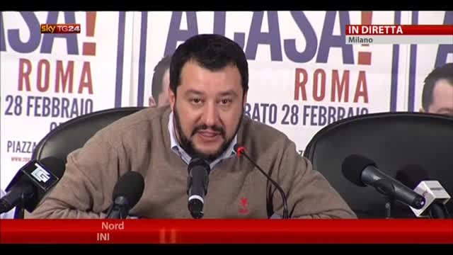 Lega, Salvini: "Tosi non ha votato a favore, ma lo capisco"