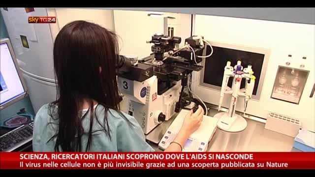Scienza, ricercatori italiani scopro dove l'AIDS si nasconde