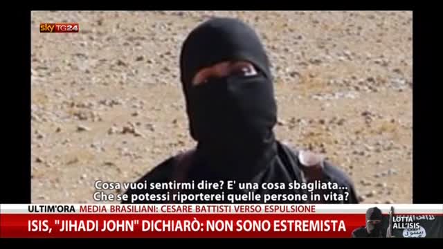 ISIS, "Jihadi John" dichiarò: "Non sono estremista"