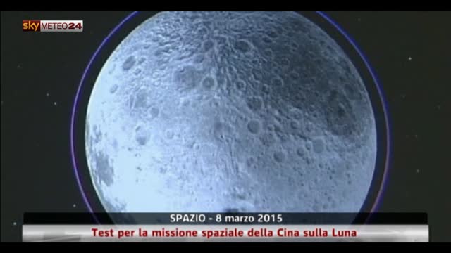 Test per la missione spaziale della Cina sulla Luna