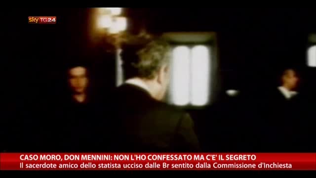 Caso Moro, don Mennini: "Non l'ho confessato ma c'è segreto"
