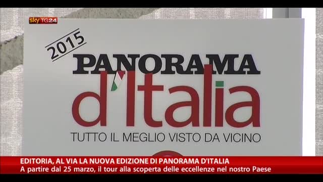 Editoria, al via la nuova edizione di Panorama d'Italia