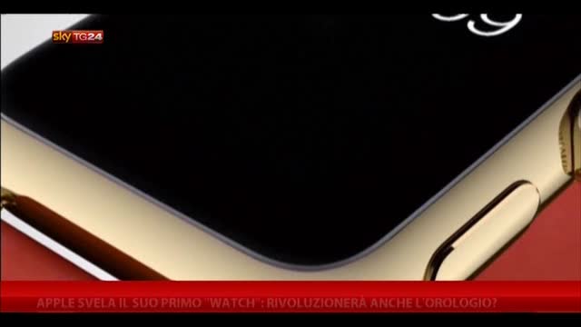 Apple svela il suo primo "watch": rivoluzionerà l'orologio?