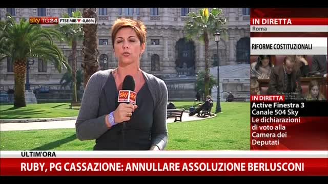 Ruby, Pg Cassazione. annullare assoluzione Berlusconi