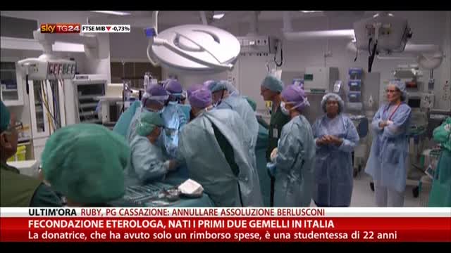 Fecondazione eterologa, nati i primi due gemelli in Italia
