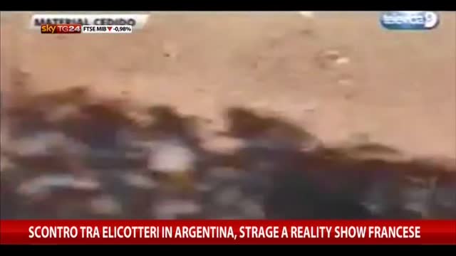 Argentina, scontro tra elicotteri. Strage a reality francese