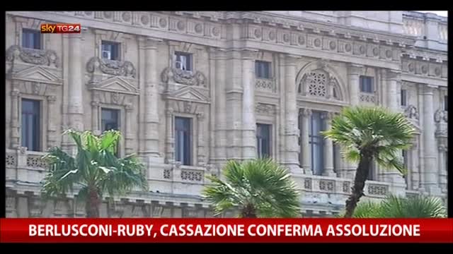 Berlusconi-Ruby, Cassazione conferma assoluzione