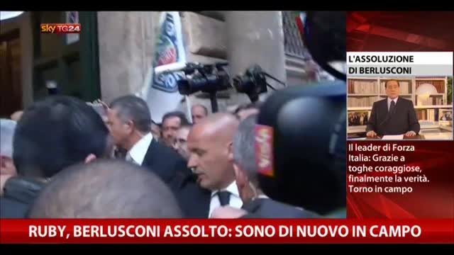 Berlusconi: ora di nuovo in campo con FI e centrodestra