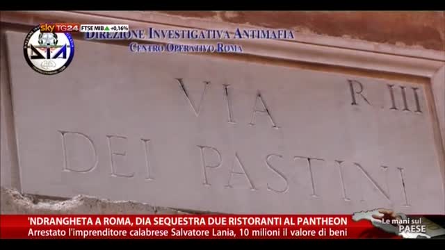 'ndrangheta a Roma, DIA sequestra due ristoranti al Pantheon