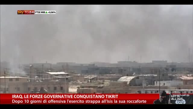 Iraq, le forze governative conquistano Tikrit