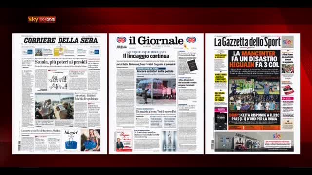 Rassegna stampa nazionale (13.03.2015)