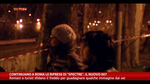 Continuano a Roma le riprese di "Spectre", il nuovo 007