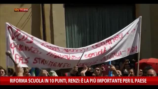 Riforma scuola, Renzi: è la più importante del Paese