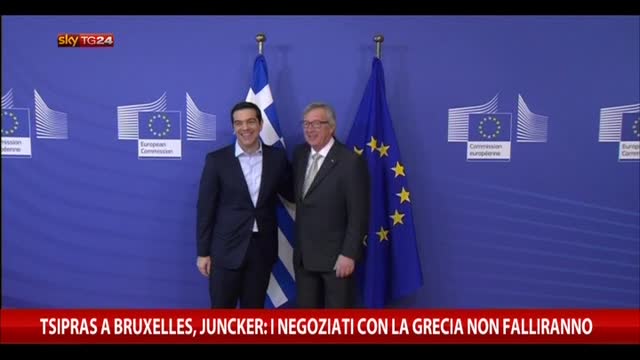 Bruxelles, Juncker: negoziati con Grecia non falliranno