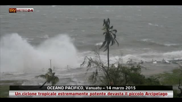 Vanuatu, ciclone tropicale devasta il piccolo arcipelago
