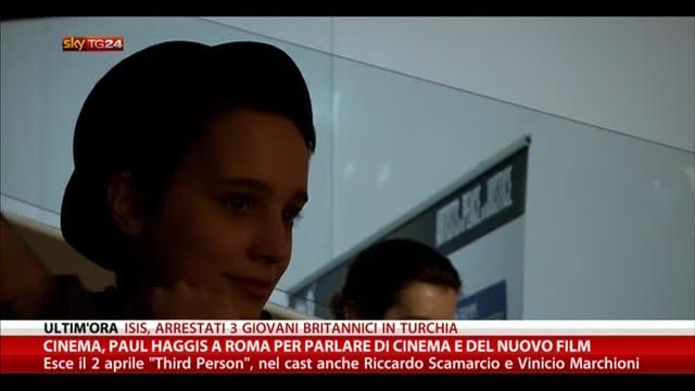 Cinema, Paul Haggins a Roma per parlare del nuovo film