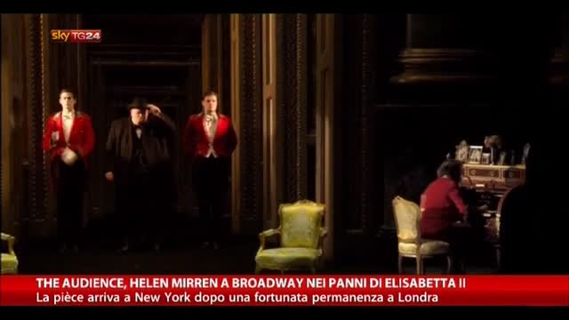 Helen Mirren a Broadway nei panni di Elisabetta II