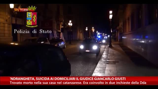 'Ndrangheta, suicida ai domiciliari giudice Giancarlo Giusti