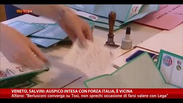 Veneto, Salvini: auspico intesa con Forza Italia, è vicina