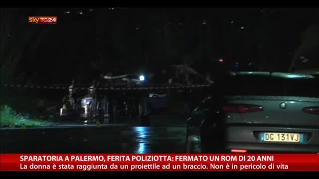 Sparatoria Palermo, ferita poliziotta: fermato rom ventenne