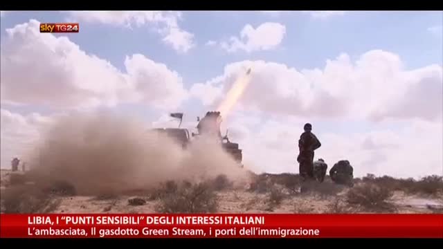 Libia, i "punti sensibili" degli interessi italiani