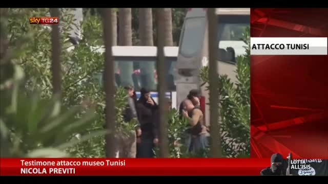 Museo Tunisi: parla Nicola Previti, testimone dell'attacco