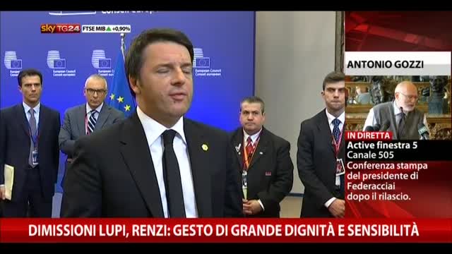 Dimissioni Lupi, Renzi: gesto di dignità e sensibilità