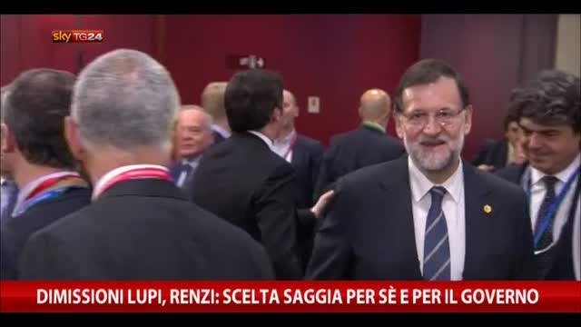 Dimissioni Lupi, Renzi: "Scelta saggia per sé e per Governo"