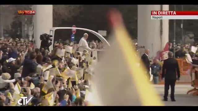 Il Papa a Scampia, prima tappa della visita a Napoli