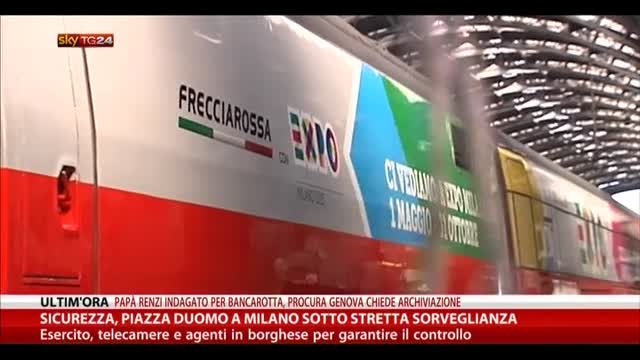 Sicurezza, piazza Duomo a Milano sotto stretta sorveglianza