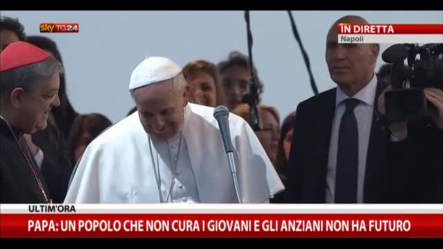 Il saluto di Papa Francesco a Napoli