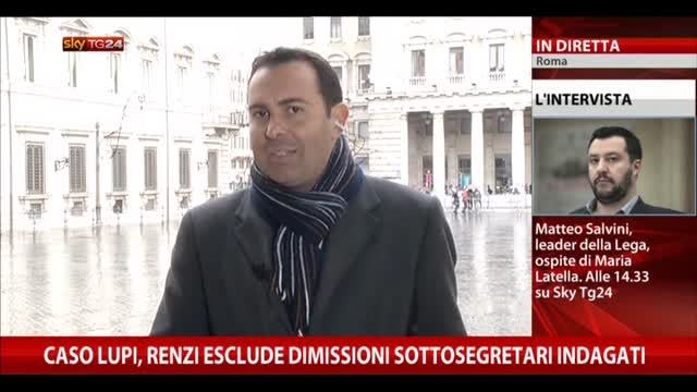 Caso Lupi, Renzi esclude dimissioni sottosegretari indagati