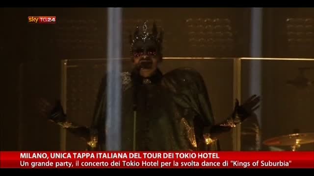 Milano, unica tappa italiana del tour dei Tokio Hotel