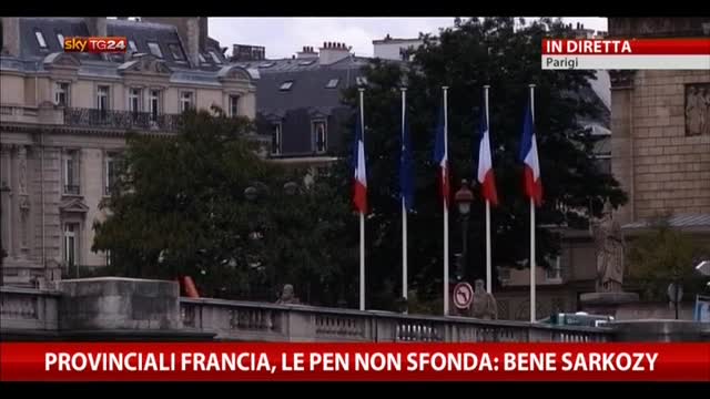 Provinciali Francia: Le Pen non sfonda, bene Sarkozy