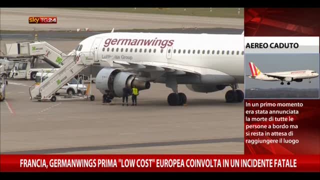 Germanwings, prima "low cost" europea in un incidente fatale