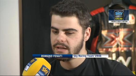 Sky Racing Team VR46, Fenati: "Siamo pronti a cominciare"