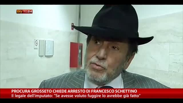 Procura Grosseto chiede arresto di Francesco Schettino